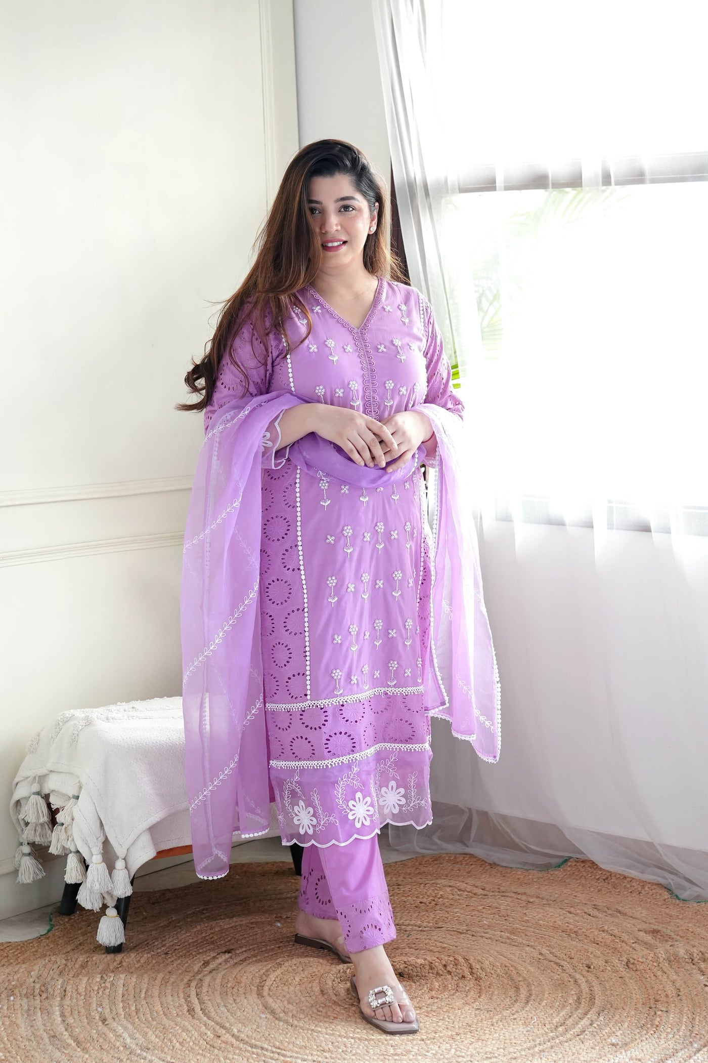 Meera Embroidery Stitched 3 Piece