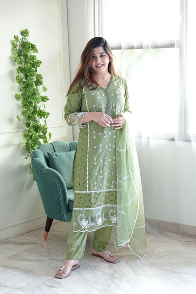 Meera Embroidery Stitched 3 Piece